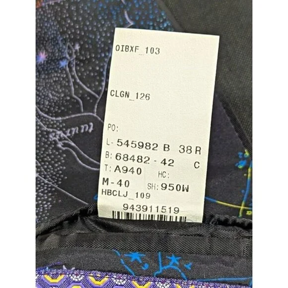 Robert Graham Modern Fit Sharkskin Hunter Green Suit Size 38R (MSRP $598) - Picture 5 of 7